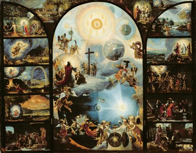 Allegory of the Creation of the Cosmos by Matthys Naiveu